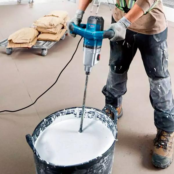 Mașină de amestecat Bosch GRW 140 Mixer / Blue photo 5