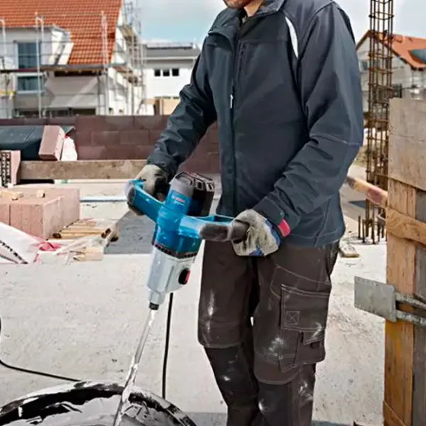 Mașină de amestecat Bosch GRW 140 Mixer / Blue photo 6