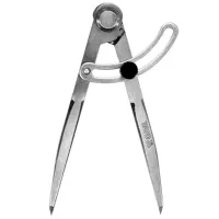 Compas cu fixator Yato YT72102 Inox / Mecanic photo 2