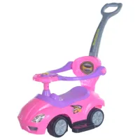 Толокар Baby Mix Mega Car 3v1 (45838) 23 кг/ Розовый
