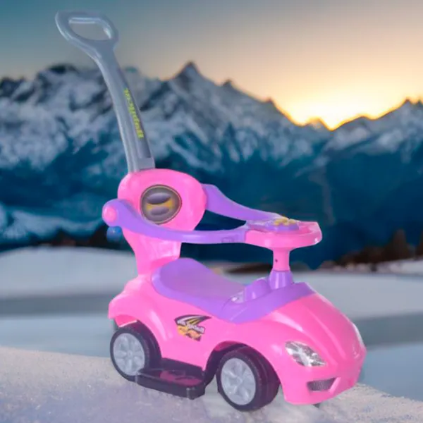 Толокар Baby Mix Mega Car 3v1 (45838) 23 кг/ Розовый photo 4 Толокар Baby Mix Mega Car 3v1 (45838) 23 кг/ Розовый photo 4