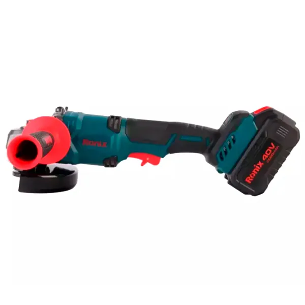 Шлифовальная машина Ronix 8901-40V Угловая / / Синий photo 2
