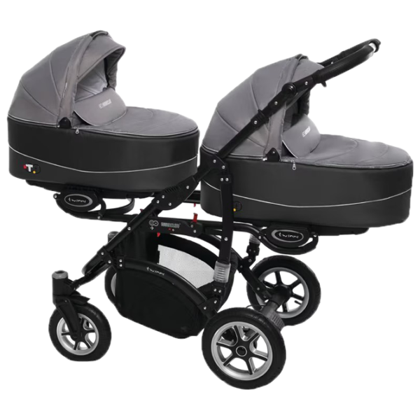 Детская коляска BabyActive Twinni / Серебряный photo 1