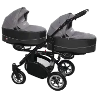 Cărucior pentru copil BabyActive Twinni / Silver