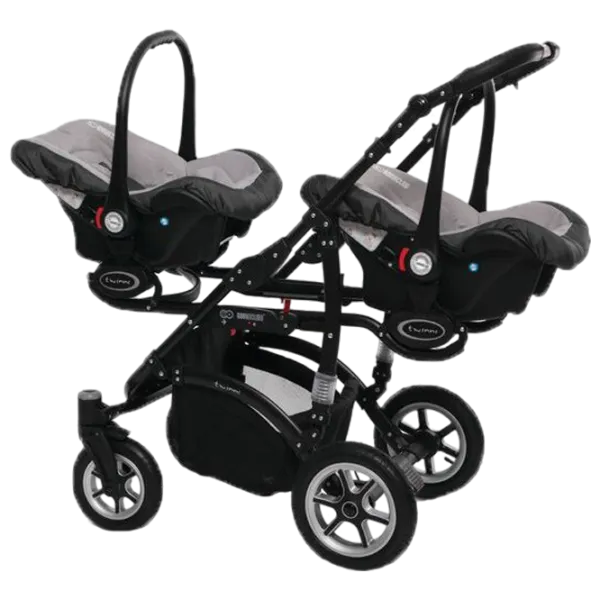 Детская коляска BabyActive Twinni / Серебряный photo 3