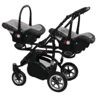 Cărucior pentru copil BabyActive Twinni / Silver photo 3