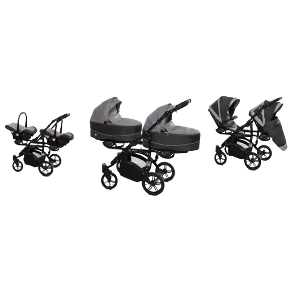 Детская коляска BabyActive Twinni / Серебряный photo 4