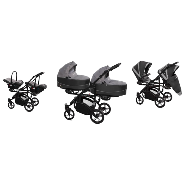 Детская коляска BabyActive Twinni / Серебряный photo 4