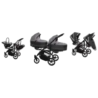 Cărucior pentru copil BabyActive Twinni / Silver photo 4