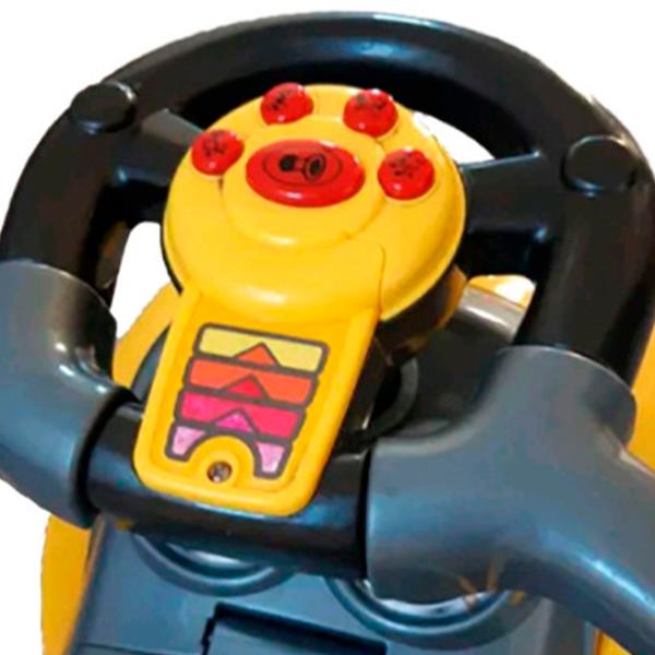 Толокар Baby Mix Mega Car 3v1 (45840) 23 кг/ Желтый photo 3