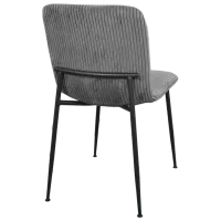 Scaun de bucătărie DecoPrim Smart Velvet/ Grey photo 3