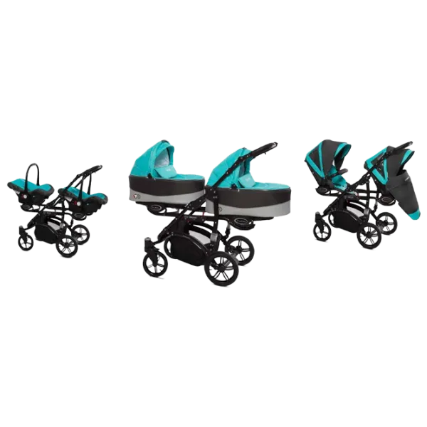 Детская коляска BabyActive Twinni / Зеленый photo 3