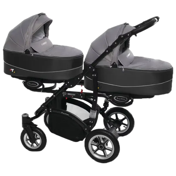 Детская коляска BabyActive Twinni / Серебряный photo 1