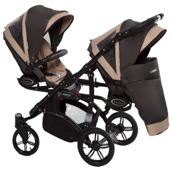 Детская коляска BabyActive Twinni / Бежевый photo 2
