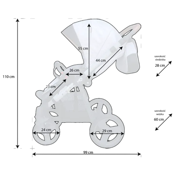 Cărucior pentru copil BabyActive Mommy / Gold photo 5 Cărucior pentru copil BabyActive Mommy / Gold photo 5