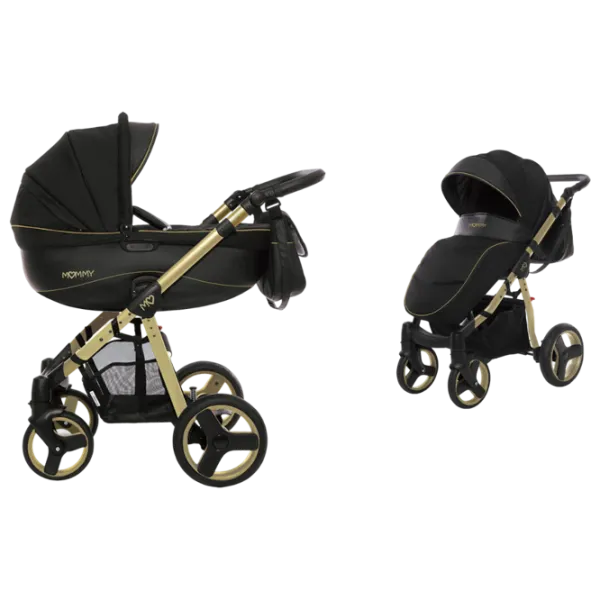 Cărucior pentru copil BabyActive Mommy / Black photo 3
