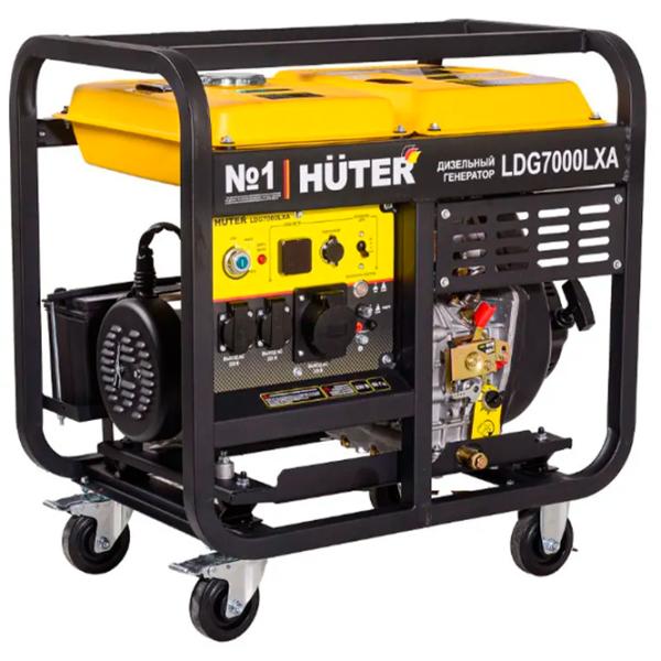 Генератор Huter LDG 7000LXА 220 В Дизель / 5 кВт photo 1