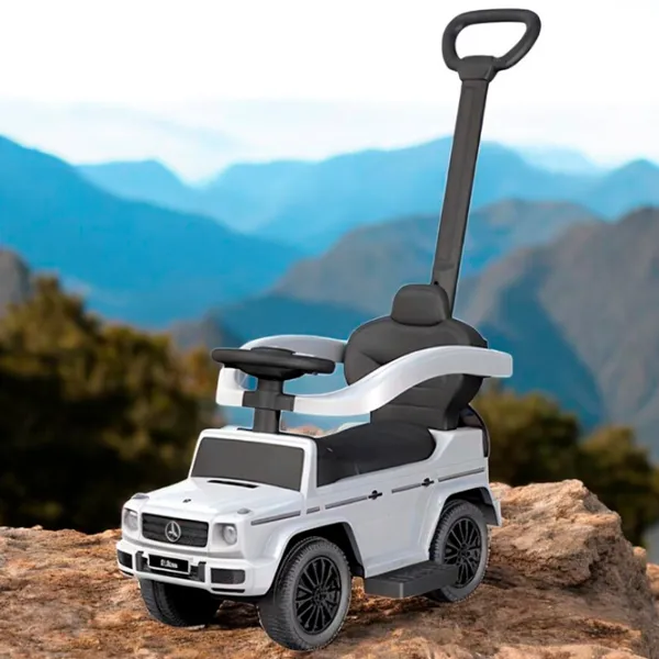 Толокар Baby Mix Mercedes Benz G63 (53441) 25 кг/ Белый photo 5 Толокар Baby Mix Mercedes Benz G63 (53441) 25 кг/ Белый photo 5