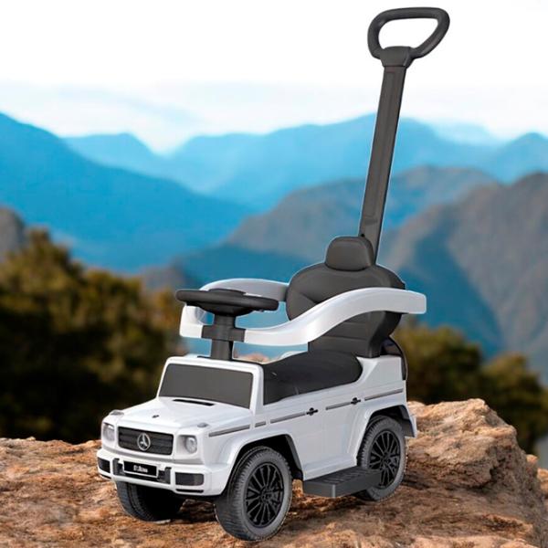 Толокар Baby Mix Mercedes Benz G63 (53441) 25 кг/ Белый photo 5 Толокар Baby Mix Mercedes Benz G63 (53441) 25 кг/ Белый photo 5