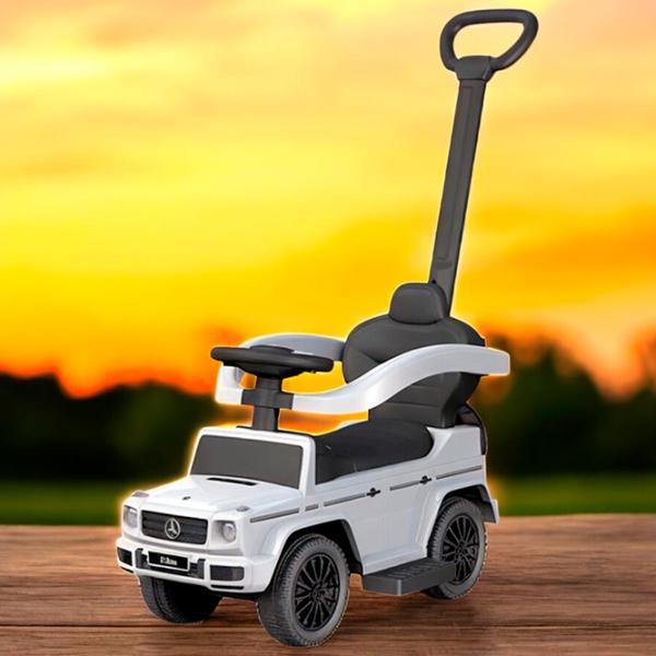 Толокар Baby Mix Mercedes Benz G63 (53441) 25 кг/ Белый photo 6 Толокар Baby Mix Mercedes Benz G63 (53441) 25 кг/ Белый photo 6