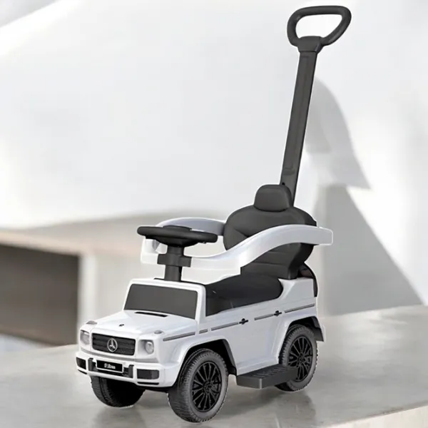 Толокар Baby Mix Mercedes Benz G63 (53441) 25 кг/ Белый photo 7 Толокар Baby Mix Mercedes Benz G63 (53441) 25 кг/ Белый photo 7