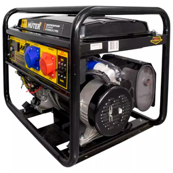 Генератор Huter DY9500LX-3 PRO 220 / 380 В Бензин / 6.8 кВт photo 2