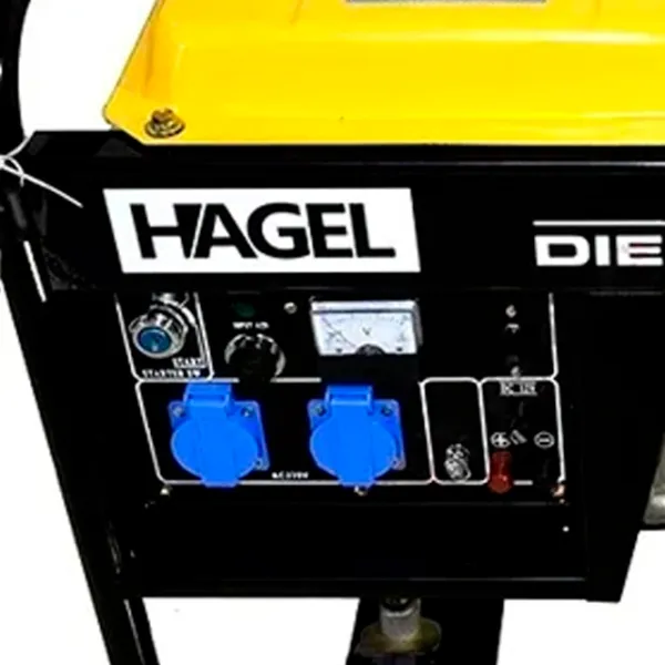 Generator de curent Hagel LDG8000CLWH 220 V Motorină / 6 kW photo 2