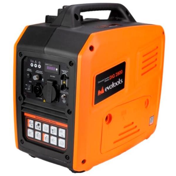 Generator de curent Evotools EPTO DIG 2800 230 V Benzină / 2.5 kW photo 1 Generator de curent Evotools EPTO DIG 2800 230 V Benzină / 2.5 kW photo 1