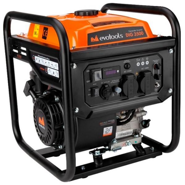 Генератор Evotools EPTO DIG 3500 230 В Бензин / 3.2 кВт photo 3 Генератор Evotools EPTO DIG 3500 230 В Бензин / 3.2 кВт photo 3
