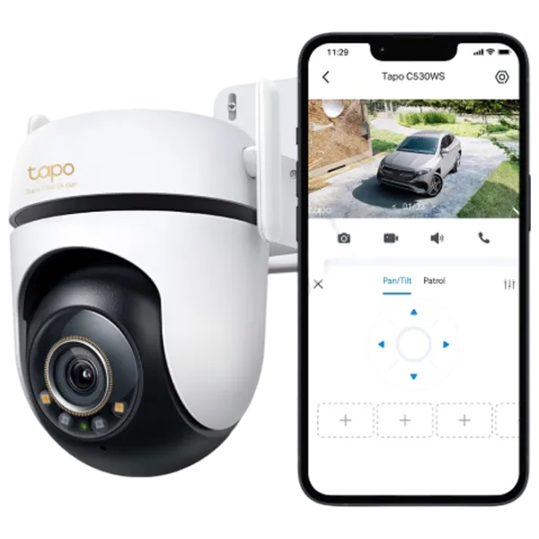 Cameră de supraveghere TP-Link TAPO C530WS Cu fir/ White photo 4 Cameră de supraveghere TP-Link TAPO C530WS Cu fir/ White photo 4