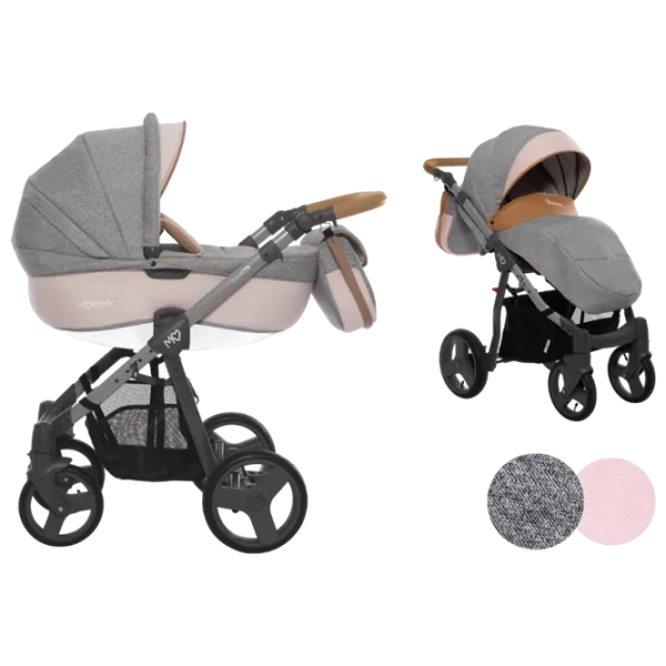 Детская коляска BabyActive Mommy Classis / Розовый photo 3