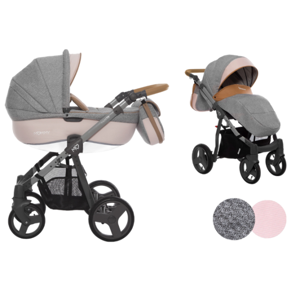 Детская коляска BabyActive Mommy Classis / Розовый photo 3