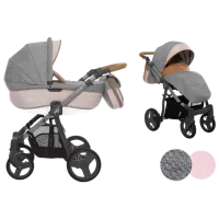 Cărucior pentru copil BabyActive Mommy Classis / Pink photo 3