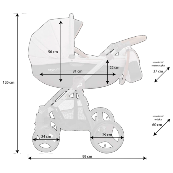 Детская коляска BabyActive Mommy Classis / Розовый photo 4