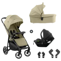 Cărucior pentru copil Hauck Shop N Care Trio Set 4007923149256/ Green