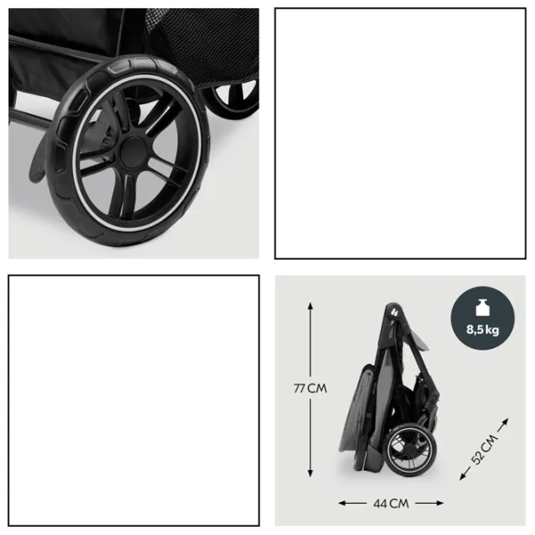 Детская коляска Hauck Shop N Care Travel Set 4007923149256/ Серый photo 6