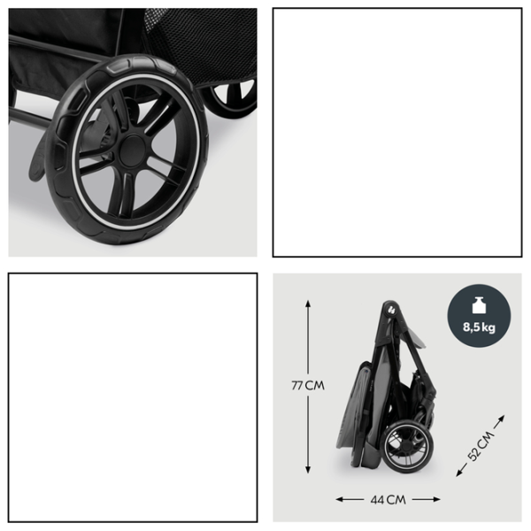 Детская коляска Hauck Shop N Care Travel Set 4007923149256/ Серый photo 6
