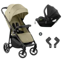 Cărucior pentru copil Hauck Shop N Care Travel Set 4007923149232/ Olive