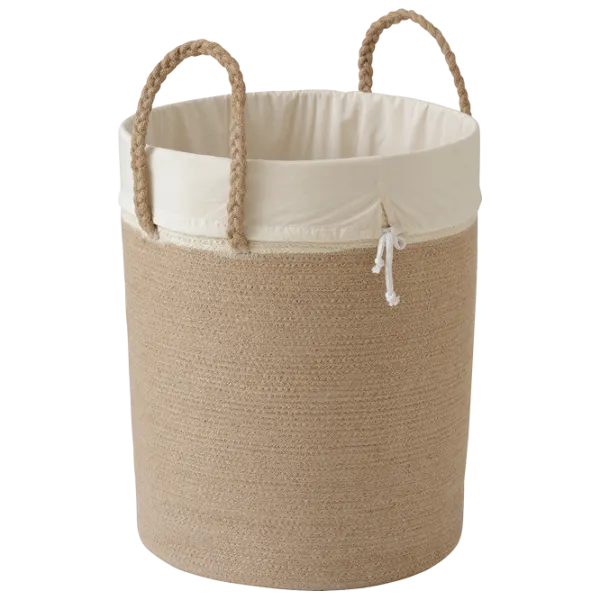 Coș pentru rufe Ikea Ljungan 11.7l / Stofă / Beige  photo 1