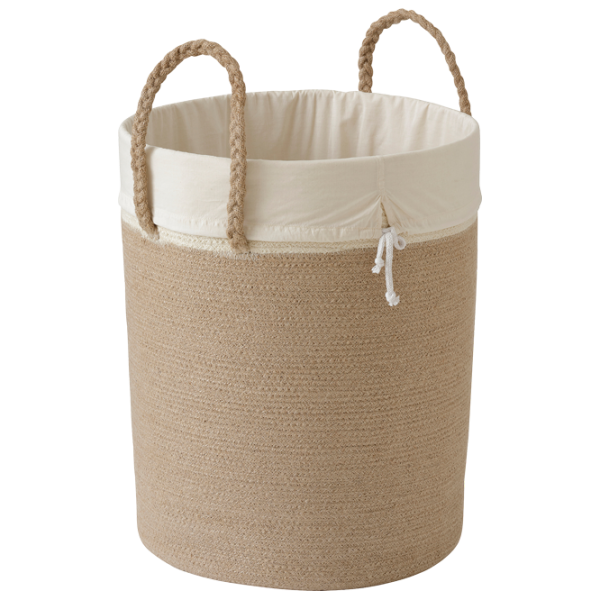 Coș pentru rufe Ikea Ljungan 11.7l / Stofă / Beige  photo 1