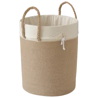 Корзина для белья Ikea Ljungan 11.7л / Ткань / Бежевый 