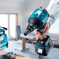 Suflantă de aer cald Makita DAS180Z / Blue photo 3