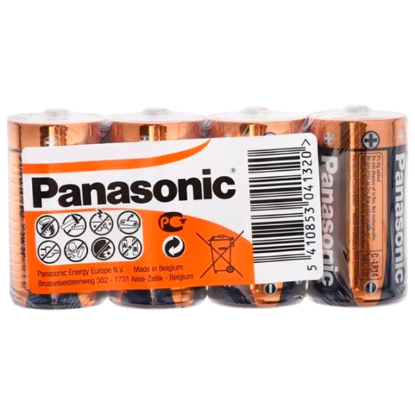 Baterie Panasonic Alkaline Power LR14REB 1.5 V / 4 buc. photo 1