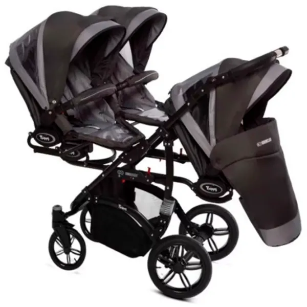 Детская коляска BabyActive Trippy / Серебряный photo 3