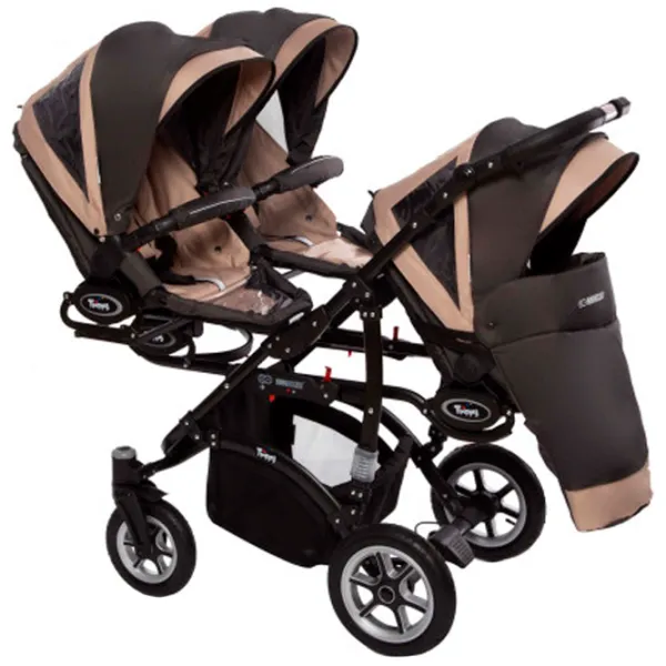 Детская коляска BabyActive Trippy / Бежевый photo 2