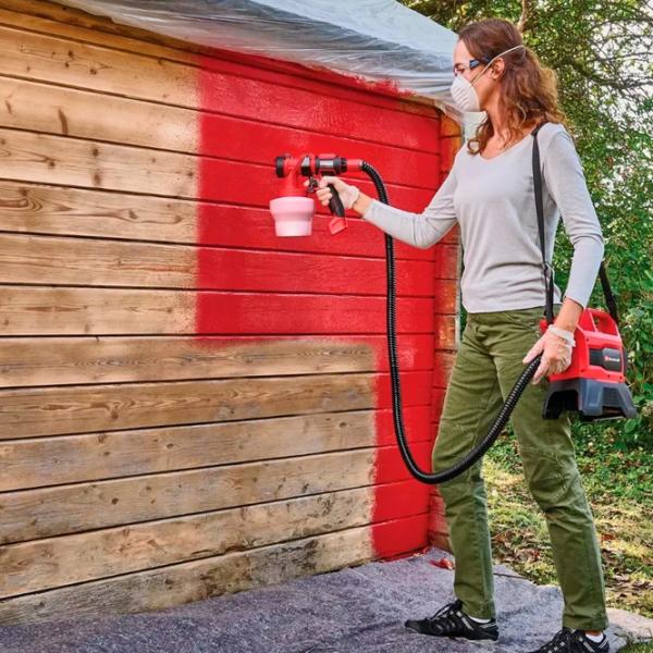 Aerograf Einhell TE-SY 18/90 1.2 l/ Red photo 4