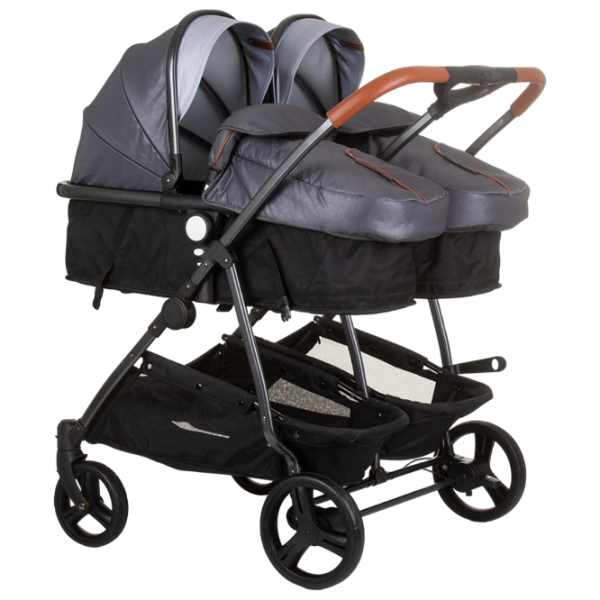 Детская коляска Chipolino Duo Smart 3800931056384/ Серебряный photo 1