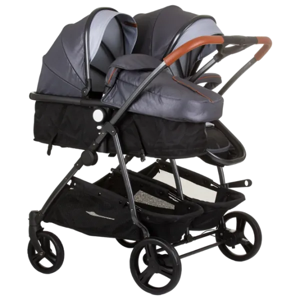 Детская коляска Chipolino Duo Smart 3800931056384/ Серебряный photo 2