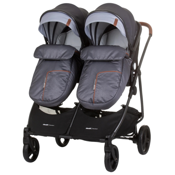 Детская коляска Chipolino Duo Smart 3800931056384/ Серебряный photo 7