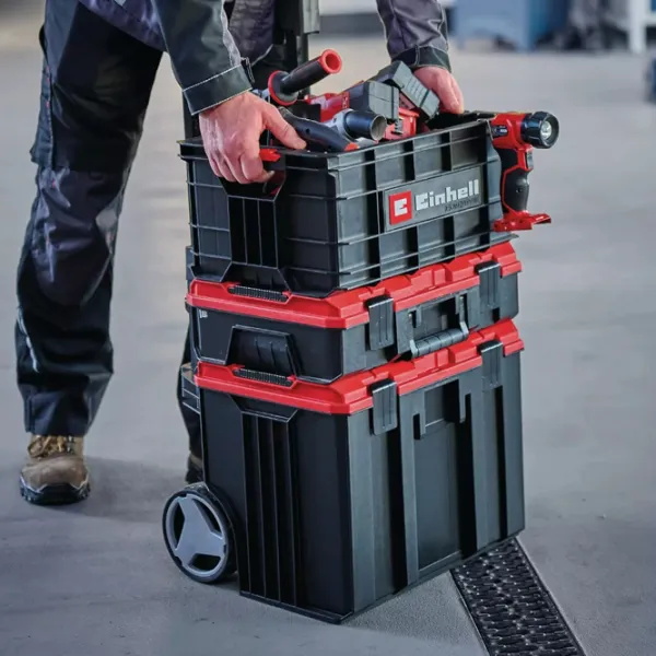Ящик для хранения Einhell 45.400.37 1 лист Пластик photo 4 Ящик для хранения Einhell 45.400.37 1 лист Пластик photo 4